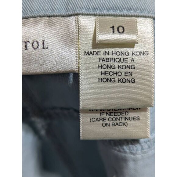 Susan Bristol Women's Light Blue Cotton Stretch Waist Denim Jeans Size 10 - Picture 6 of 7